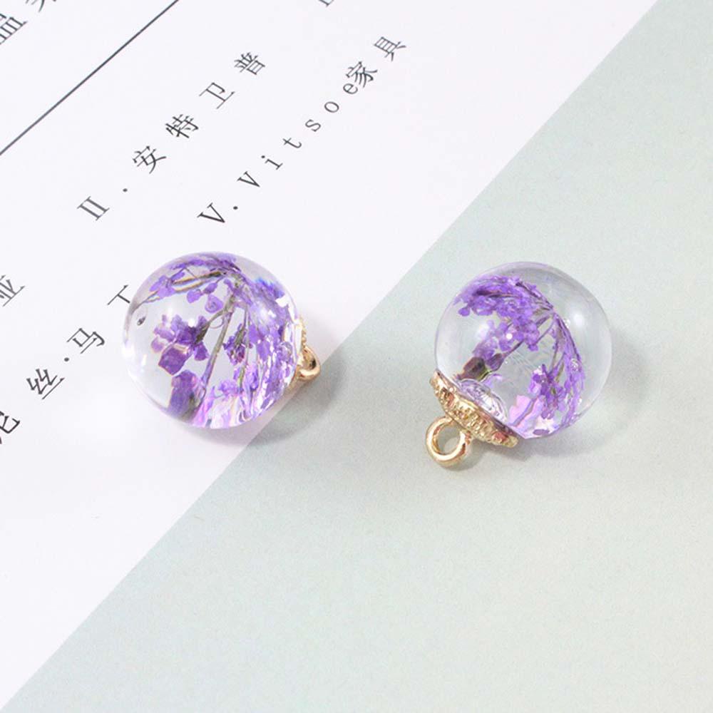 Mặt Dây Chuyền Quả Cầu Thủy Tinh Bất Tử Làm Phụ Kiện Túi Xách DIY Đơn Giản Cho Nữ