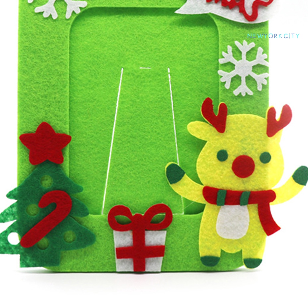 Khung Ảnh Giáng Sinh Năm Mới Tự Làm Dễ Lắp Ráp