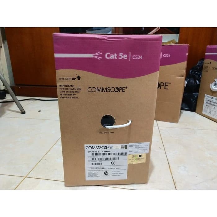 Cáp Lan Utp Cat 5e Ecer Utp Cat 5e Amp Commscope Cat 5e Utp 4-pair