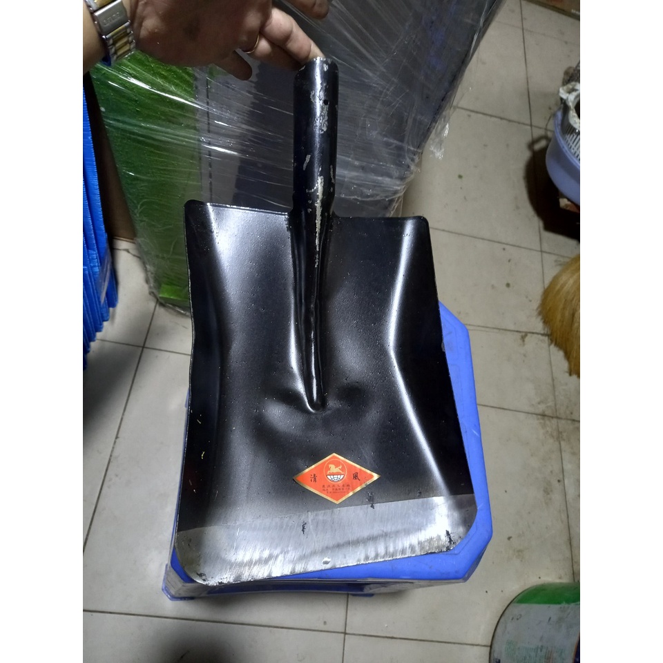 Xẻng vuông thép - xẻng xúc đất SIZE ĐẠI nặng 1 kg