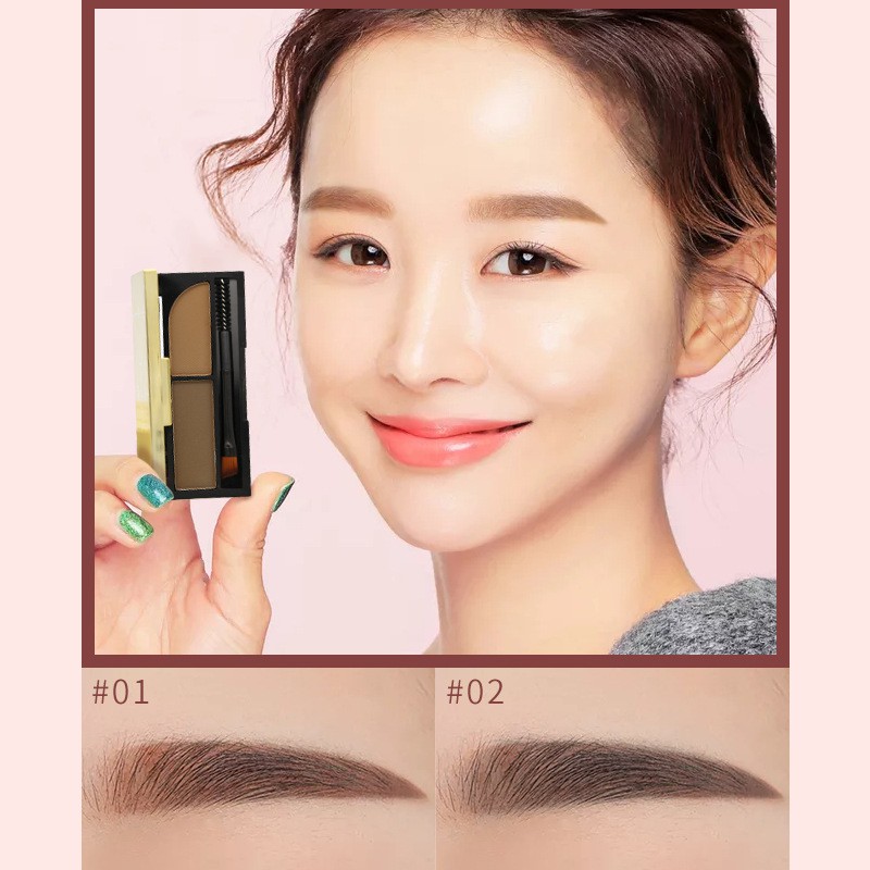 Phấn tán lông mày Sheloves hàng cao cấp 3.5g tặng kèm cọ tán Sena Beauty | BigBuy360 - bigbuy360.vn