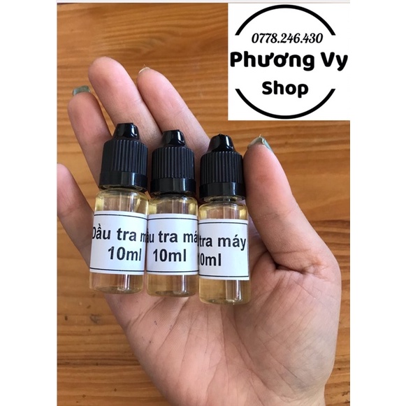 Dầu tra các loại máy phun xăm