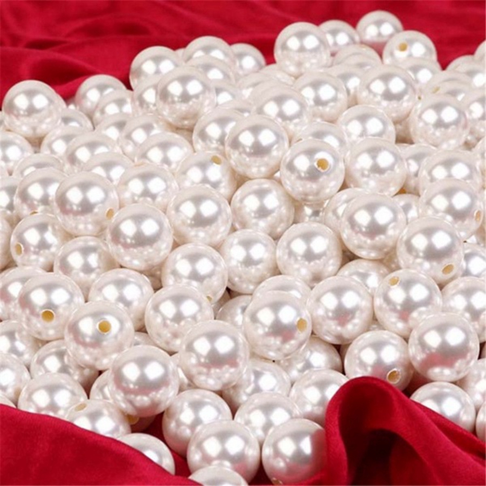 Set 50 Hạt Ngọc Trai Giả Trang Trí Thủ Công