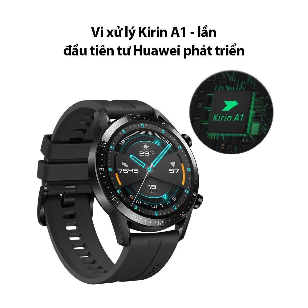 Đồng hồ Huawei Watch GT2 Kirin A1 | Thời lượng pin dài | Kiểu dáng thể thao