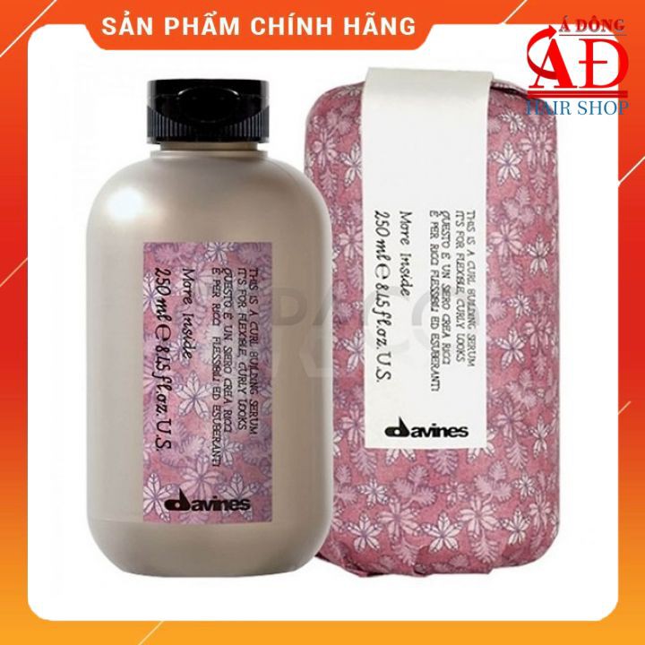 [+Tặng mũ trùm] TINH CHẤT TẠO SÓNG XOĂN DAVINES CURL BUILDING 250ML