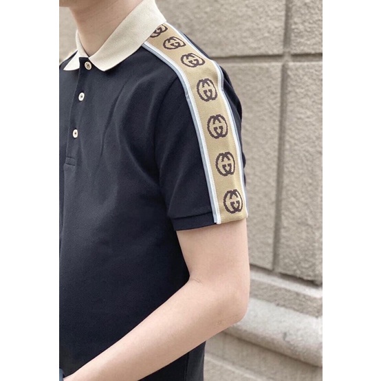 🔥HOT🔥ÁO POLO NAM,NỮ PHỐI TAY HOẠ TIẾT GUCCI HOT TREND 2022,KÈM VIDEO ẢNH THẬT | BigBuy360 - bigbuy360.vn
