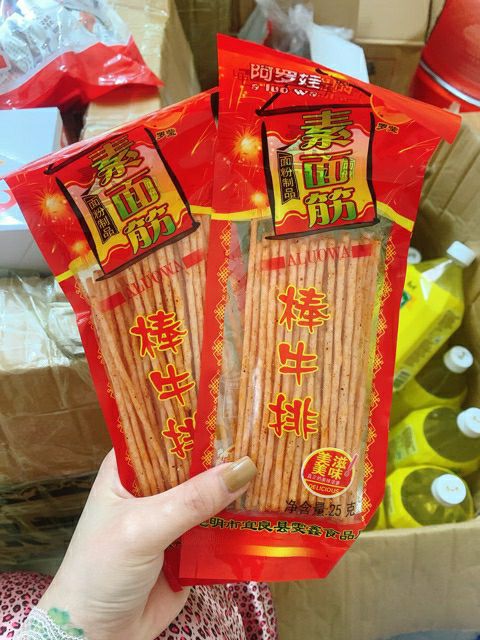 20 Gói Tăm Cay Đỏ Ngon Ngon