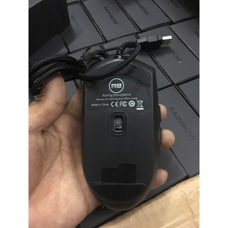 MOUSE GAMING RAINBOW GEAR R102 LED RGB