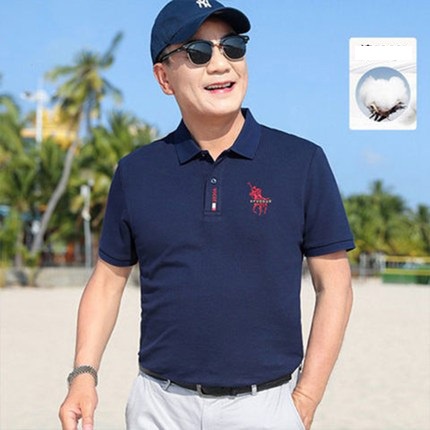 ÁO THUN POLO nam trung niên cao cấp, hình thuyền