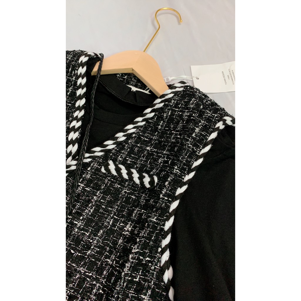Set dạ tweed nữ 3 món siêu xinh | BigBuy360 - bigbuy360.vn