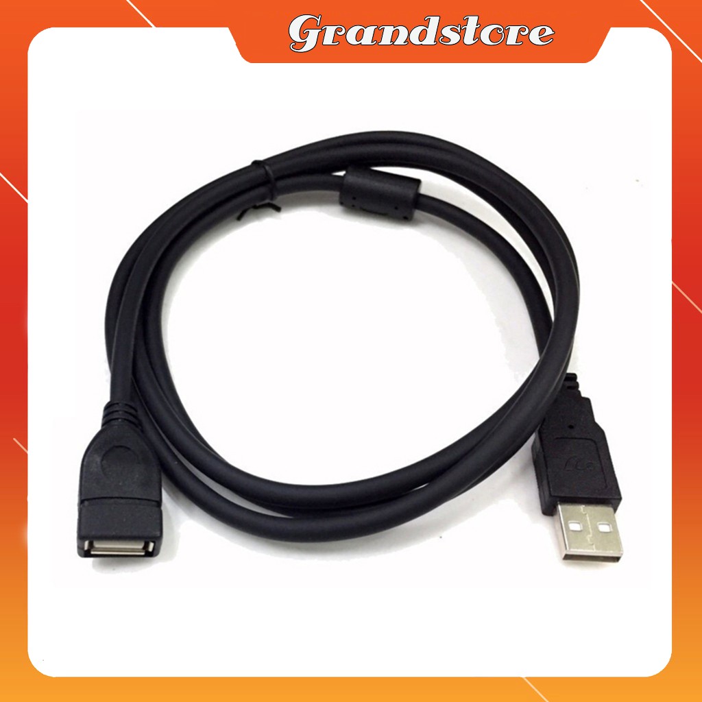 CÁP USB NỐI DÀI CHỐNG NHIỄU TỐT VERSION 2.0 DÀI 1,5 MÉT, 3 MÉT, 5 MÉT MÀU ĐEN MỘT ĐẦU ĐỰC MỘT ĐẦU CÁI | WebRaoVat - webraovat.net.vn