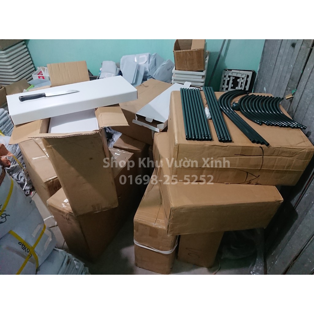 Khung tháp leo hoa hồng - khung trụ cho hoa leo