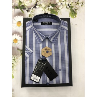 (Owen sale) ÁO SƠ MI CỘC TAY BA20635NT MẪU MỚI 2020 KẺ CARO