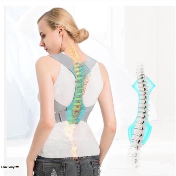 Đai chống gù lưng nam nữ POSTURE SAMPAKE Có Nẹp