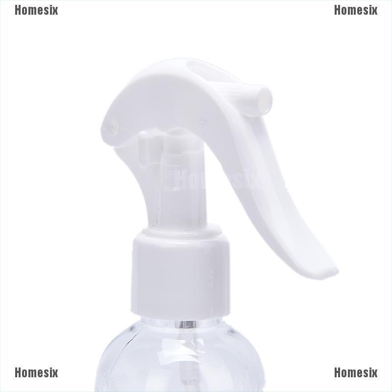 [zHMSI] 200ml Empty Spray Bottle Transparent Plastic Liquid Dispenser Shampoo Bottle TYU