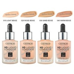 Kem nền Catrice HD Liquid Coverage Foundation 30ml