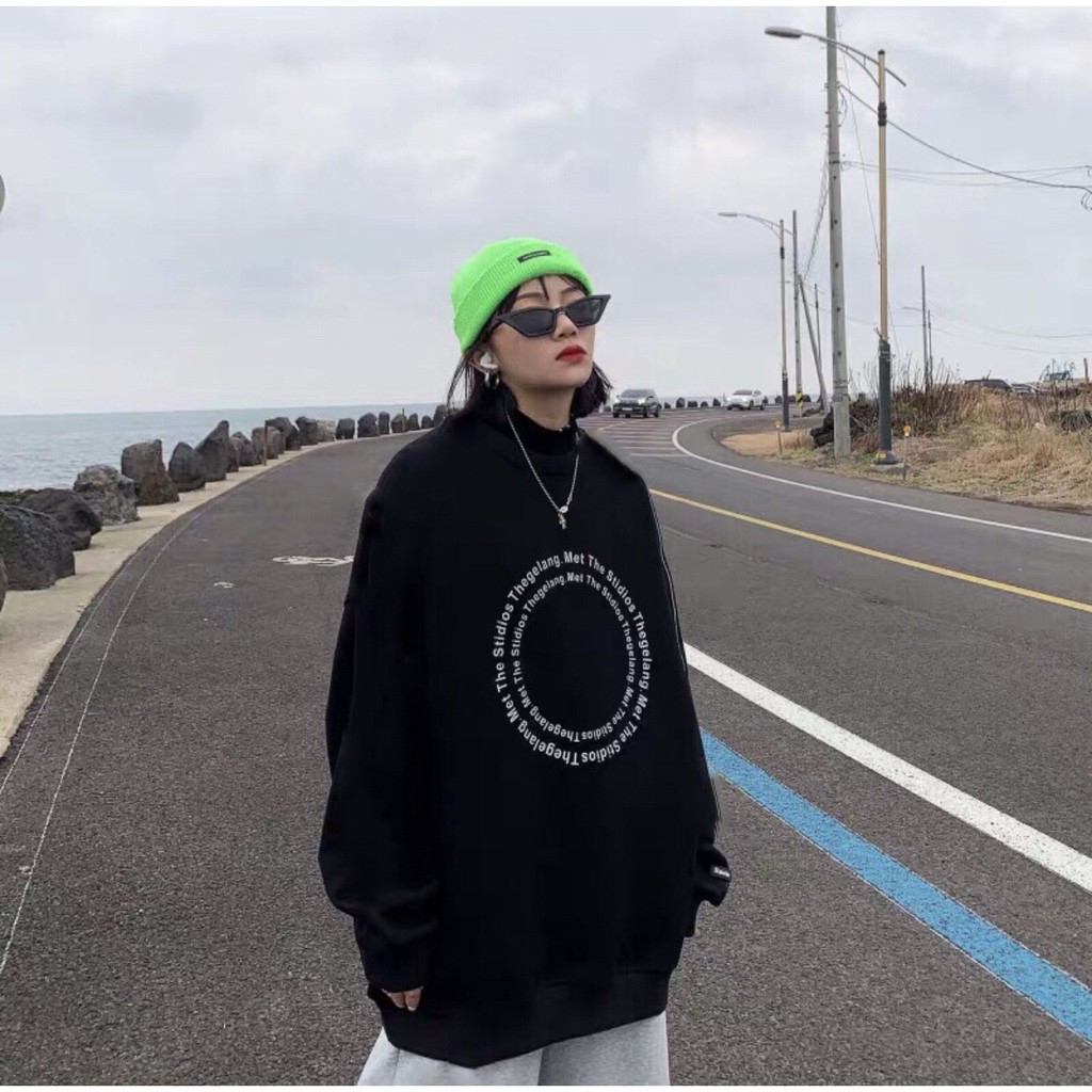 Áo Sweater STIDIOS 2 VÒNG TRÒN Ulzzang Unisex 1hitshop