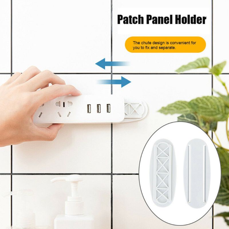 Miếng Dán Tường Cố Định Ổ Cắm Điện Tiện Dụng