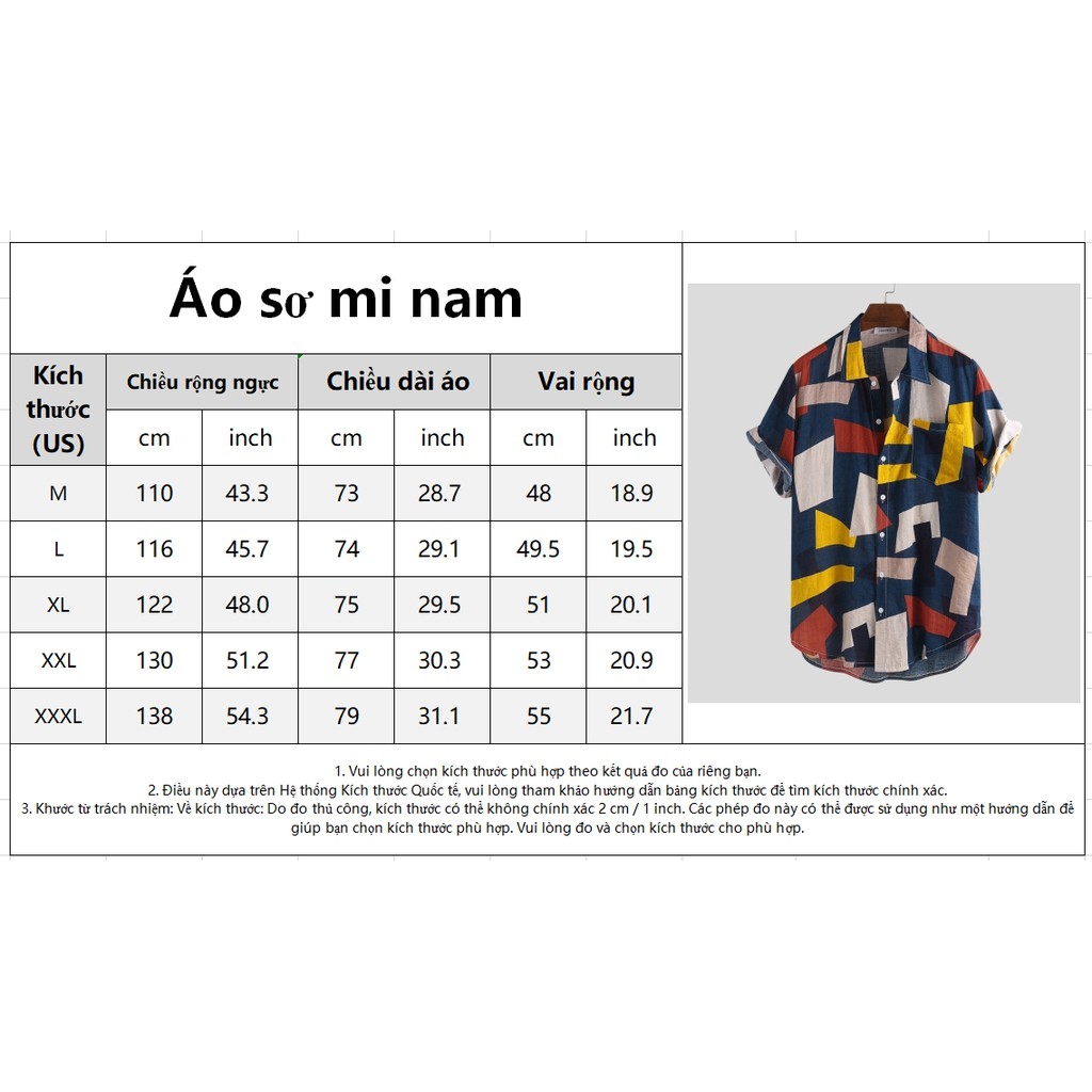 Áo sơ mi ngắn tay có túi in họa tiết phối màu thời trang cho nam | BigBuy360 - bigbuy360.vn