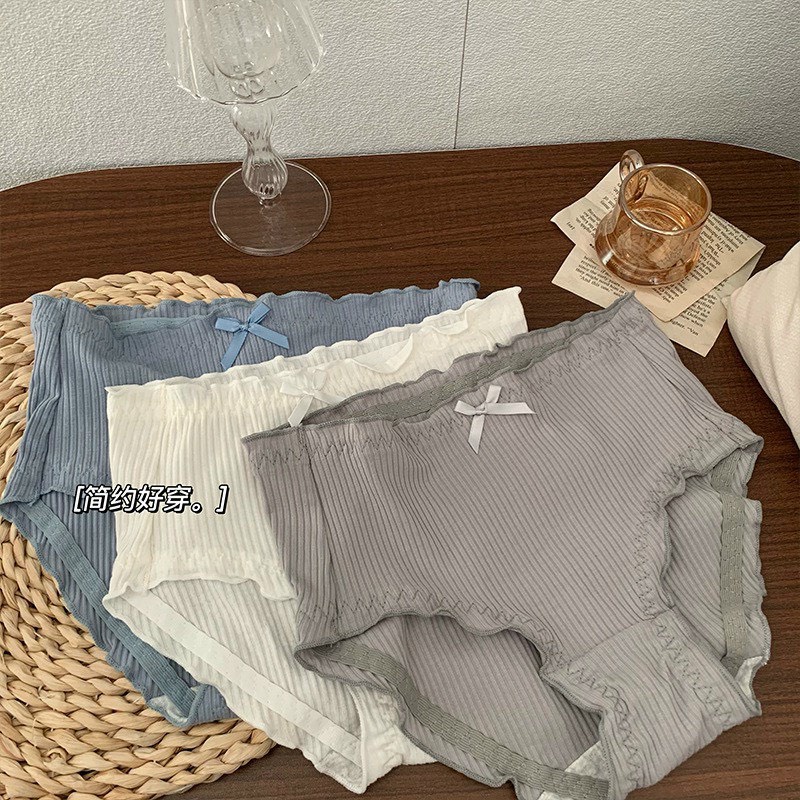 Quần lót tăm nơ kháng khuẩn siêu xinh, mặc cực thích,  - Moon Underwear