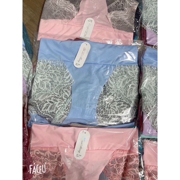 Combo 10 quần chip ren cạp siêu cao- nâng mông - gen bụng