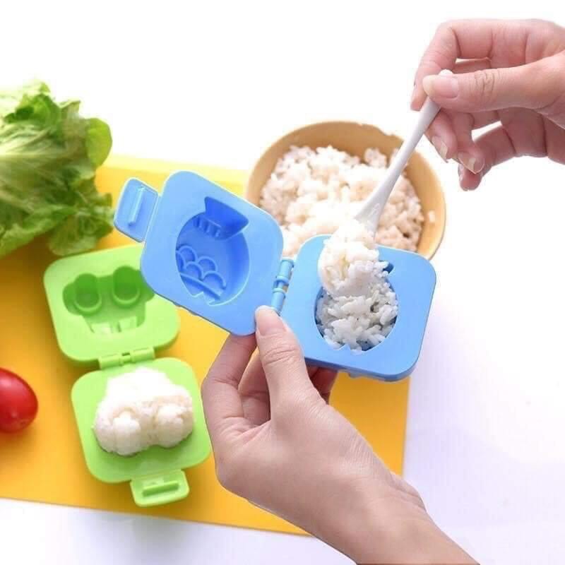 [Haobaby2018] Khuôn Tạo Hình Cơm, Trứng ,Khuôn Làm Bánh Cho Bé Ăn Dặm BLW Kiểu Nhật