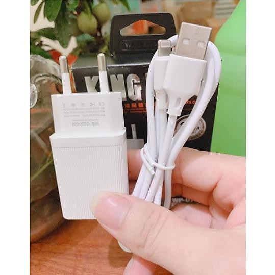 Bộ sạc nhanh kingkong U79 samsung 2 cổng usb | BigBuy360 - bigbuy360.vn