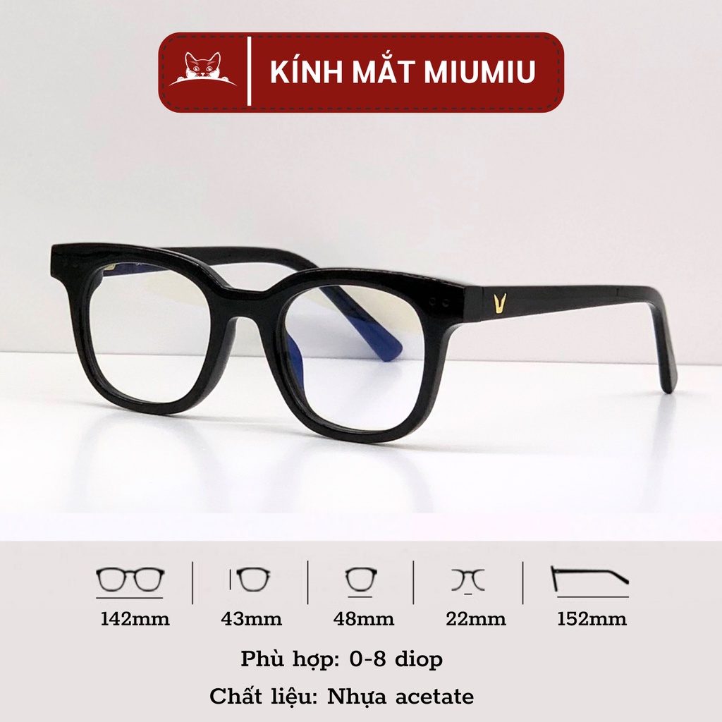 Gọng Kính GM SouthSide Cao Cấp Phong Cách Thời Trang Nam Nữ Hottrend Chất Liệu Nhựa Acetate