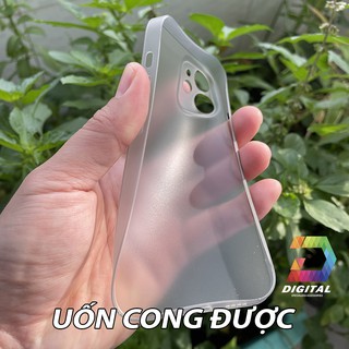 Combo 2 Ốp Lưng Trong Nhám Unibody iPhone 12 Mini Siêu Mỏng