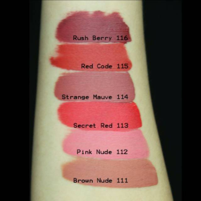 (hàng Mới Về) Son Kem Lì Màu Sắc Thời Trang Thương Hiệu Belia Xiu Mate | BigBuy360 - bigbuy360.vn