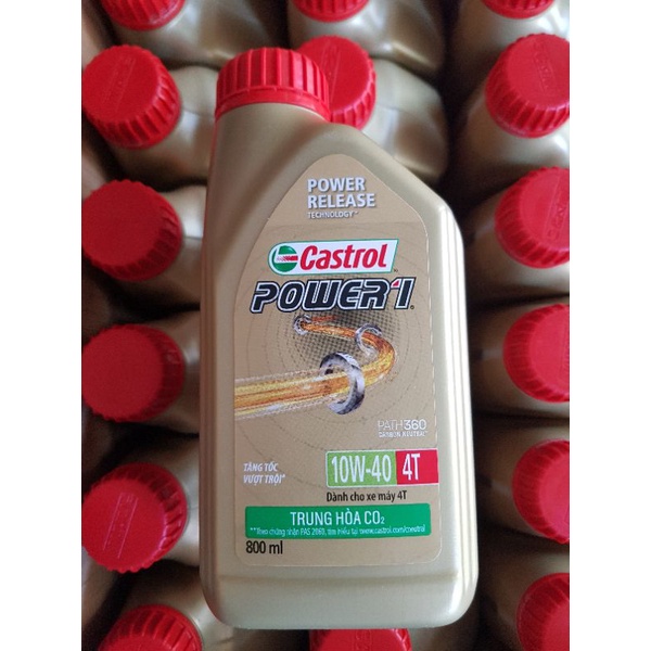 Dầu nhớt xe máy Castrol Power 1 10w40 (800ml)