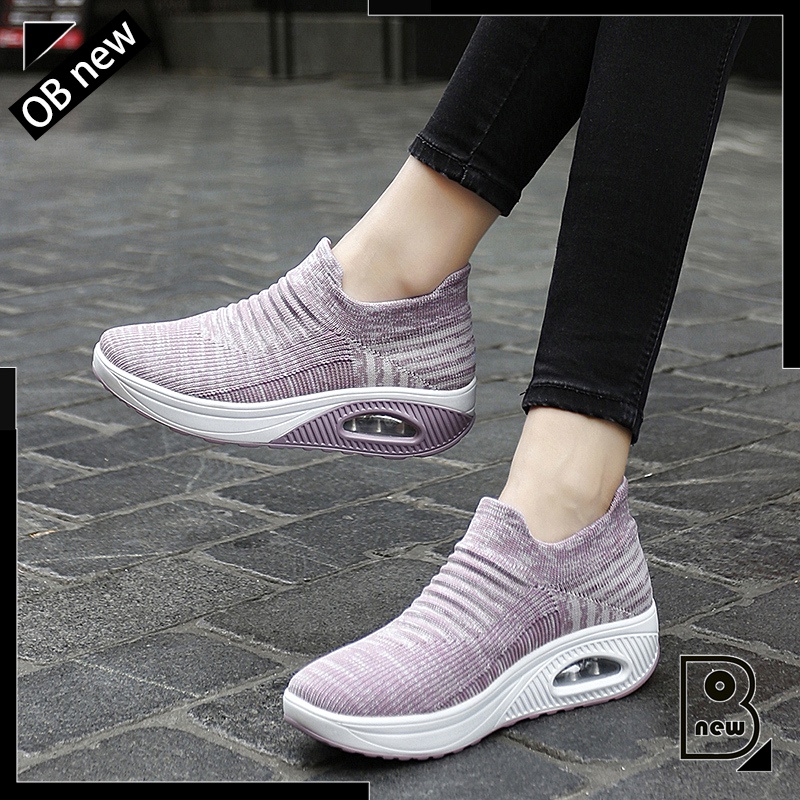 Giày Lười Đế Bằng Thoáng Khí 35-42