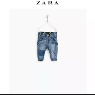 Quần bò kèm đai Zara