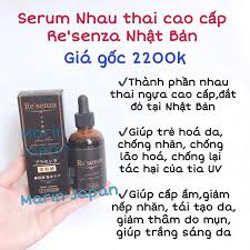 SERUM nhau thai ngựa RE'SENZA NHẬT BẢN 60ML