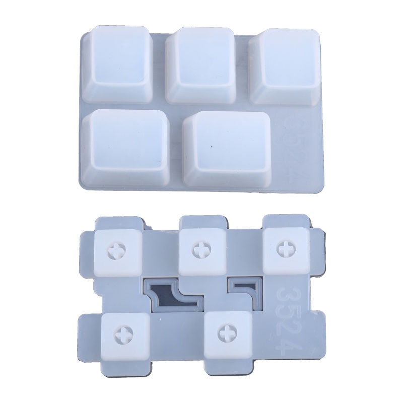 Khuôn Nhựa Epoxy Hình Dấu Chân Mèo Dễ Thương Làm Nút Bàn Phím Cơ Chơi Game