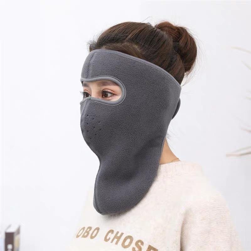 Khẩu trang ninja lót nỉ che cổ che tai, chống nắng gió lạnh thích hợp nam nữ - khau trang ninja | BigBuy360 - bigbuy360.vn