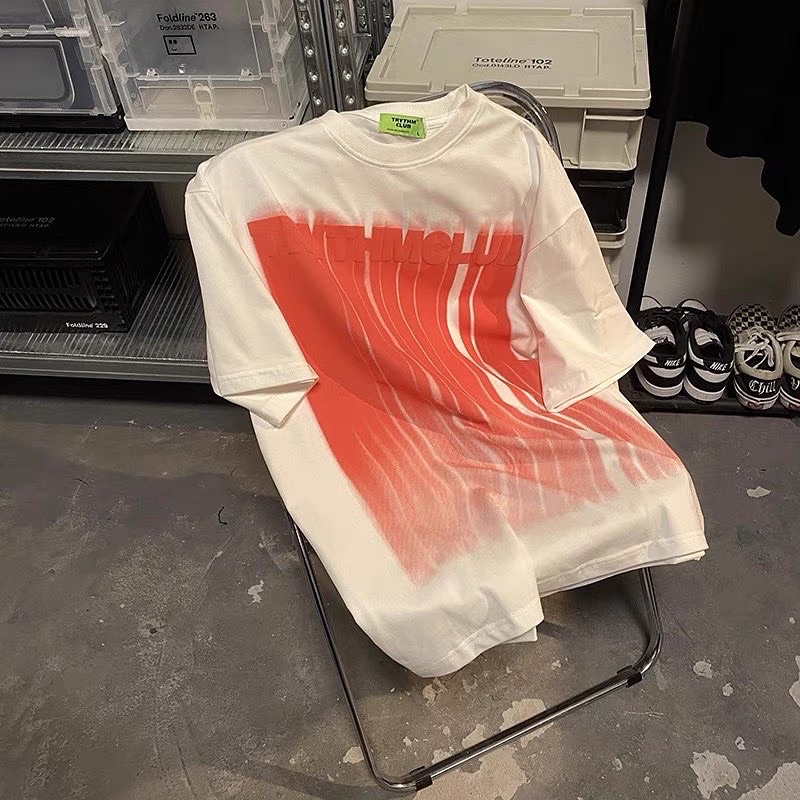 Áo thun chính hãng tay lỡ form Oversize chất cotton phong cách đường phố Hot trend - TRYCLUB tee