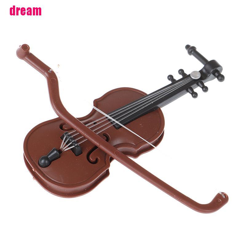 1 Bộ Đồ Chơi Đàn Violin Bằng Nhựa Chất Lượng Cao