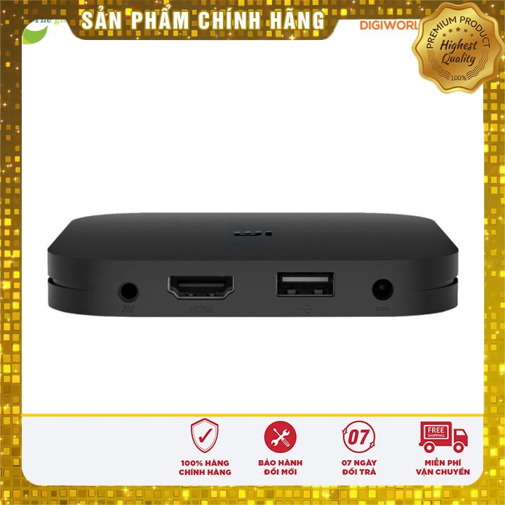 [Sale] [Bản quốc tế] Android Tivi Box Xiaomi Mibox S 4K (Android 8.1) - Bảo hành 6 tháng - Shop Thế giới điện máy .