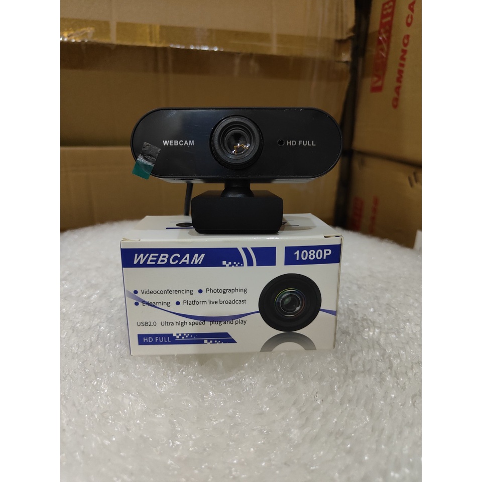 Webcam Full HD 1080P cho máy tính - Học trực Tuyến - Online