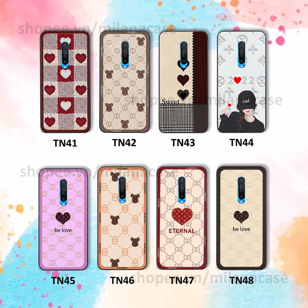 Ốp Xiaomi Redmi K30 / Redmi K30 5G hình trái tim be love tình yêu siêu đẹp, cá tính, thời trang