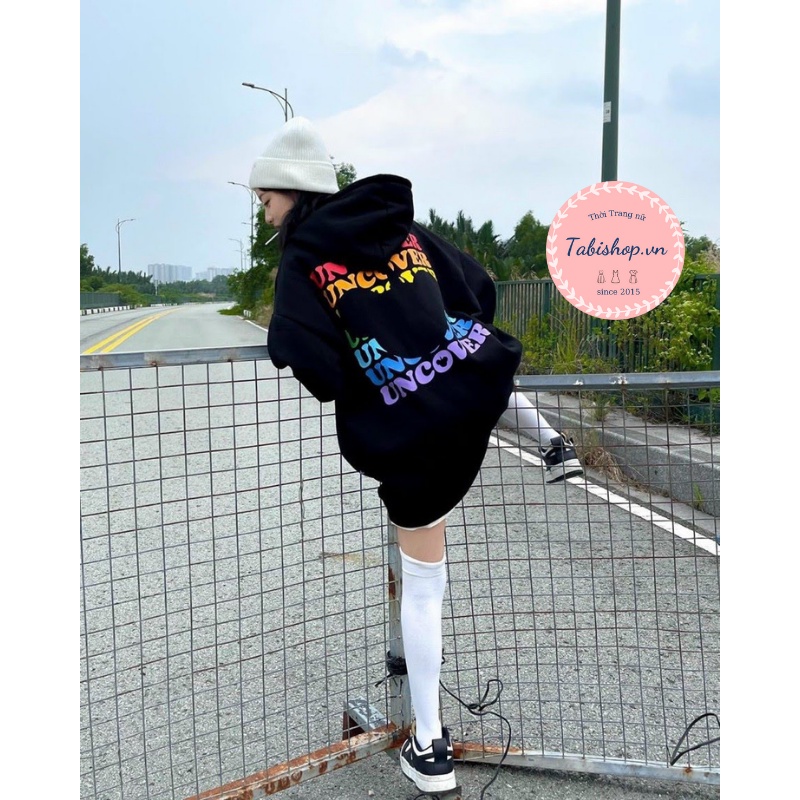 Áo hoodie nam nữ form rộng Unisex U.C.O.VER siêu xinh, Áo Sweater unisex nam nữ nỉ có mũ phong cách oversize streetwear | BigBuy360 - bigbuy360.vn