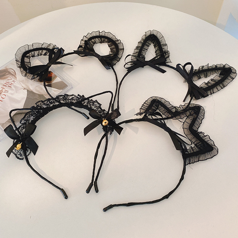 Băng đô hình tai mèo phong cách Hàn Quốc đáng yêu cho nữ