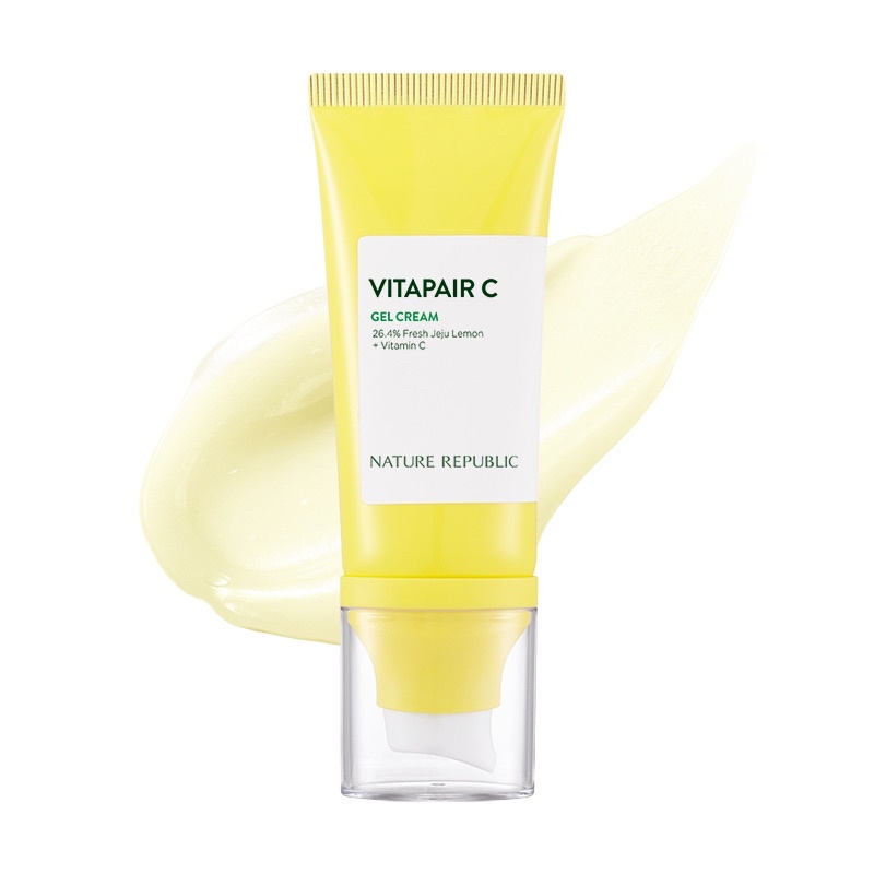 Gel dưỡng sáng da chiết xuất Vitamin C NATURE REPUBLIC Vitapair C Gel Cream 50ml