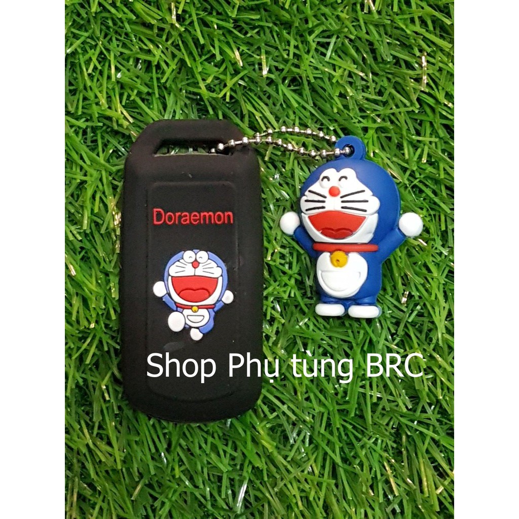 Bao da chìa khóa  SMARTKEY 3 nấc công tắc DORAEMON