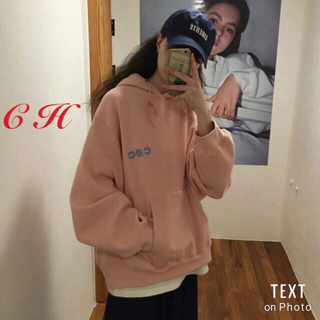 Áo hoodie CEC ngóc ngực COH1019
