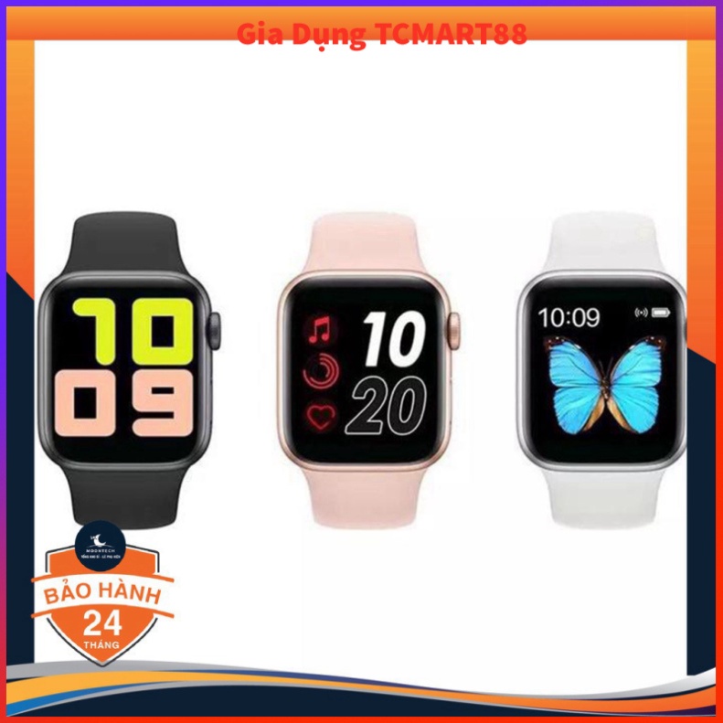 Đồng Hồ Thông Minh T500 Seri 5 Thay Được Dây kết nối bluetooth 44mm Đo nhịp tim Chống nước
