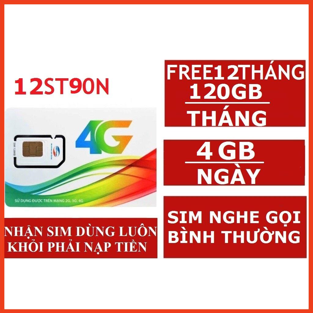 SIM 4G 1 NĂM SIM VIETTEL 12ST70N/ 12ST90N FREE 12 THÁNG / 3ST70N TẶNG 270G/ 3 THÁNG/ 6UMAX4G FREE 6THANG/ UMAX50N