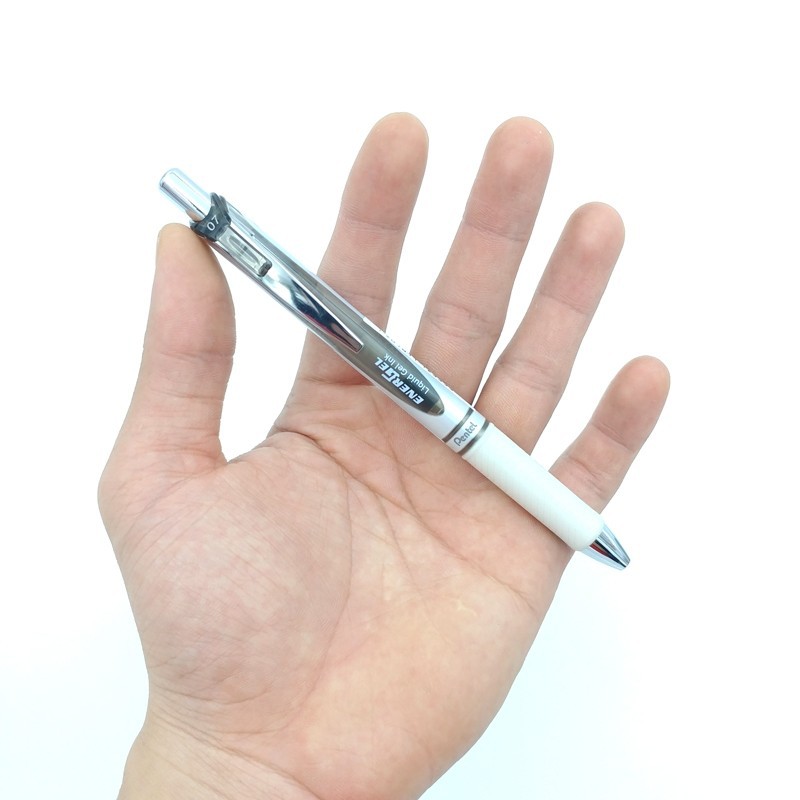 Bút ký tên gel bấm Pentel Energel BL77 nét 0.7mm
