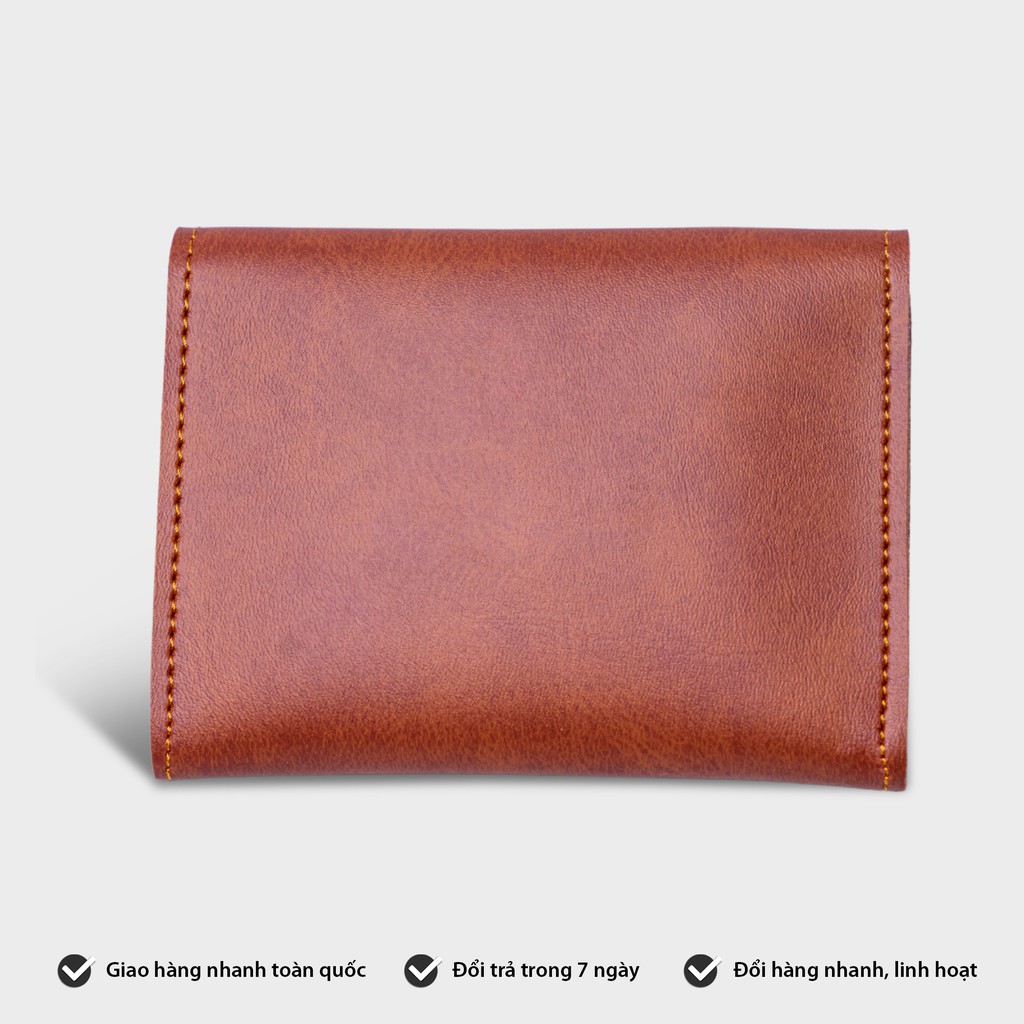 Ví mini FVN 06, 6 ngăn, đựng vừa 3 thẻ card và tiền, phù hợp đi chơi, đi làm, bảo hành 1 năm